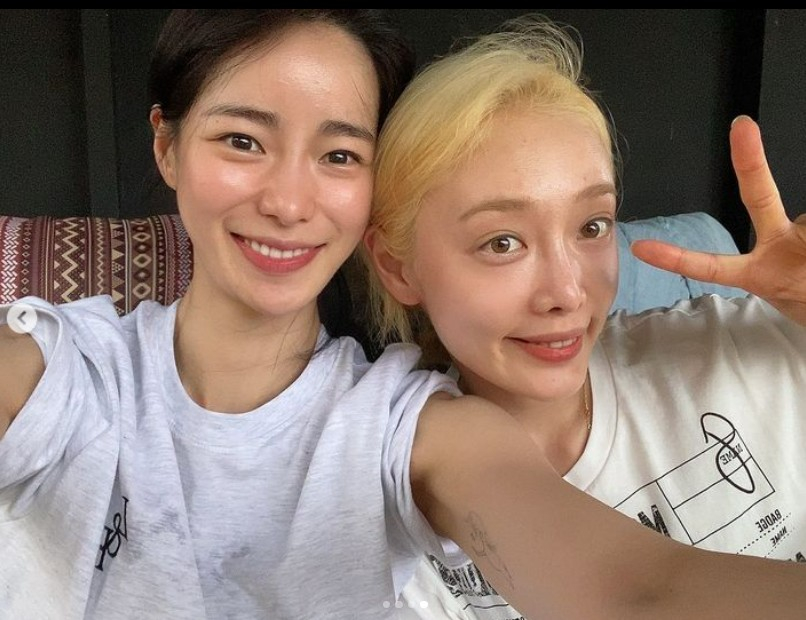 임지연(왼쪽)과 김히어라 /사진=김히어라