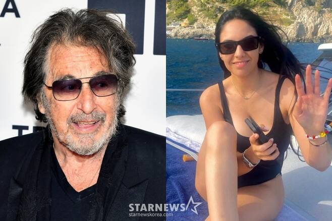 알 파치노, 누어 알팔라 / 사진=/AFPBBNews=뉴스1=스타뉴스, 누어 알팔라 인스타그램