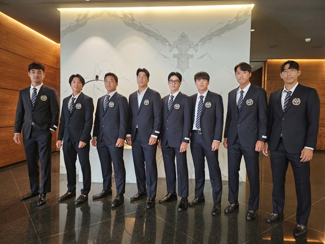 한국 테니스 대표팀. /사진=대한테니스협회 제공