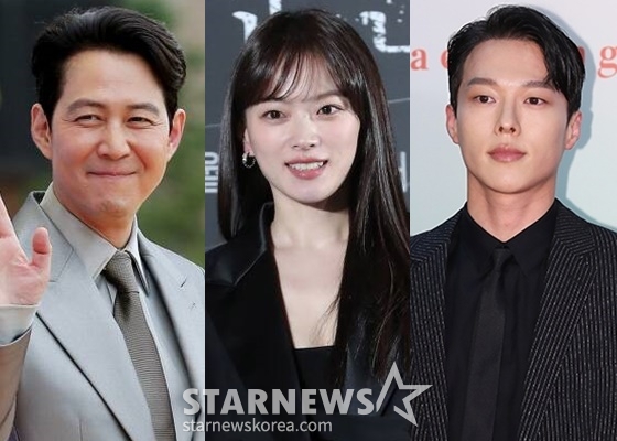 (왼쪽부터) 배우 이정재, 천우희, 장기용 /사진=스타뉴스