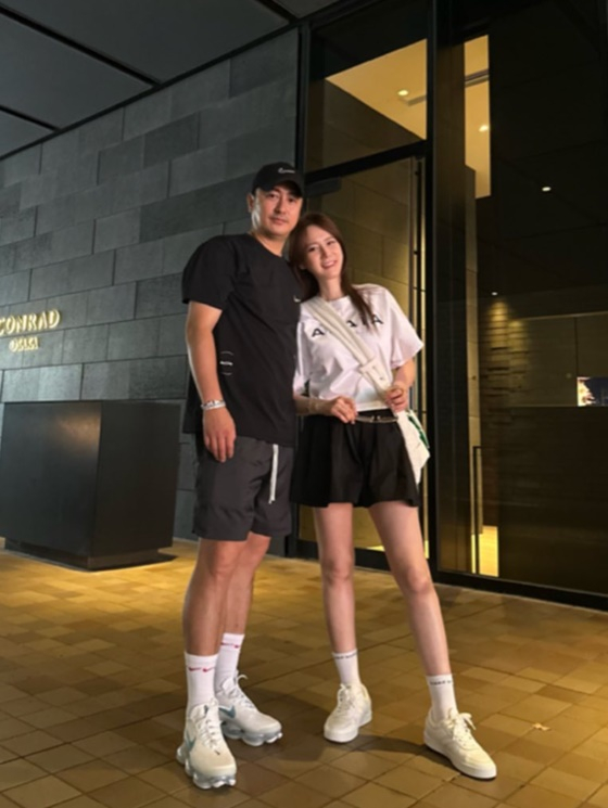 안정환, 이혜원 /사진=이혜원