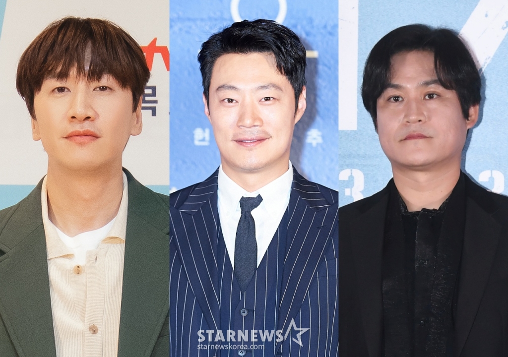 이광수, 이희준, 김성균 /사진=스타뉴스
