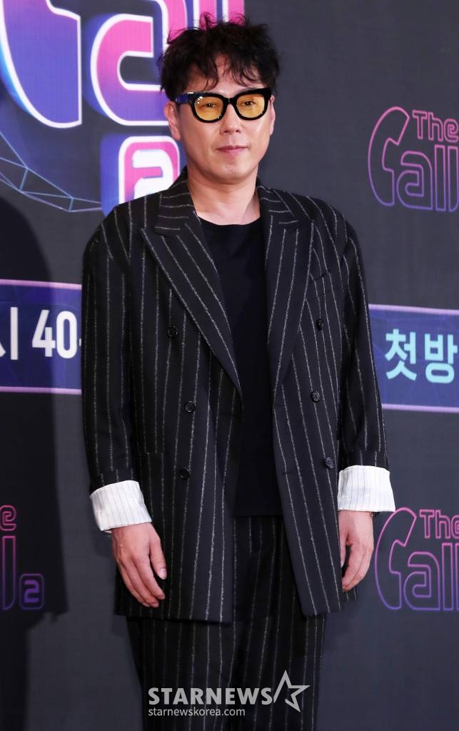 가수 윤종신이 5일 오전 서울 마포구 상암 CJ E&M에서 진행된 Mnet '더 콜2' 제작발표회에 참석해 포즈를 취하고 있다. /사진=김휘선 기자 hwijpg@