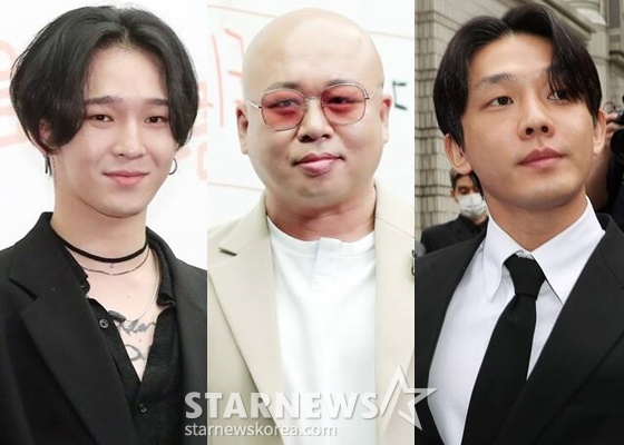(왼쪽부터) 남태현, 돈스파이크, 유아인 /사진=스타뉴스