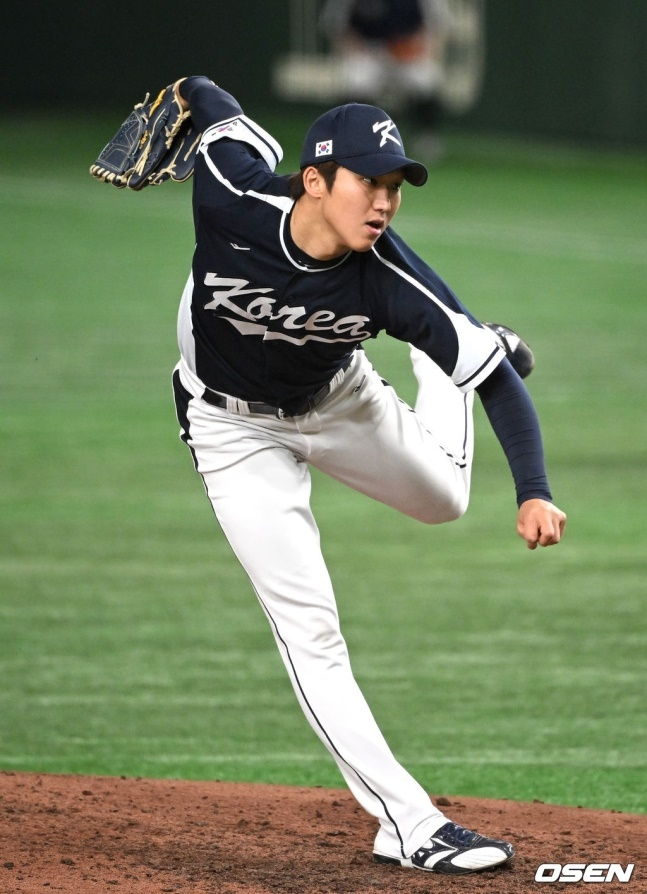 올 3월 WBC에서 투구를 펼치는 구창모. /사진=OSEN