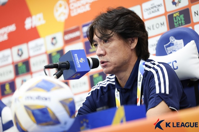 홍명보 울산현대 감독. /사진=한국프로축구연맹 제공