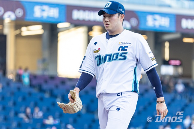김시훈. /사진=NC 다이노스