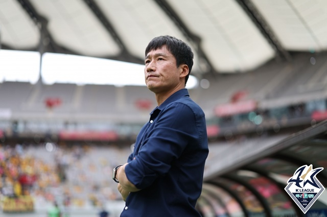 이정효 광주FC 감독. /사진=한국프로축구연맹 제공