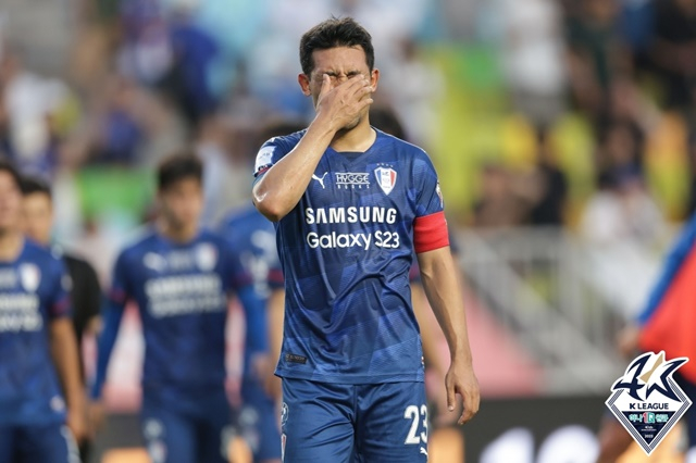 수원삼성 이기제. /사진=한국프로축구연맹 제공