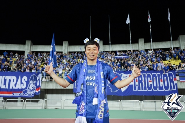 염기훈 감독대행. /사진=한국프로축구연맹 제공