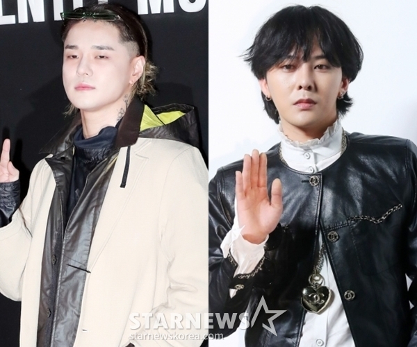 가수 딘, 지드래곤 /사진=스타뉴스