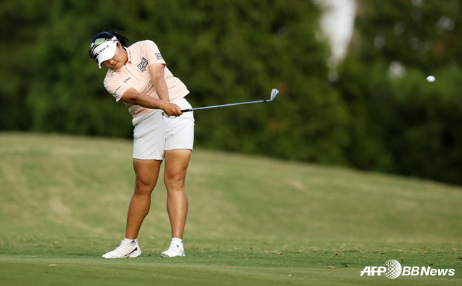 유해란이 LPGA 투어 첫 승을 올렸다. /AFPBBNews=뉴스1