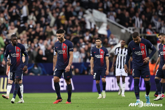 PSG 선수단. /AFPBBNews=뉴스1