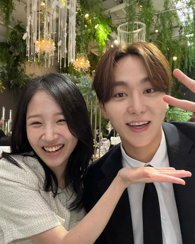 유나킴, 승관 /사진=인스타그램