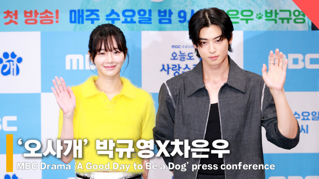 배우 박규영, 차은우 /사진=전시윤 기자