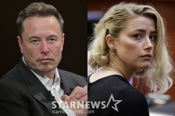 일론 머스크, 앰버 허드 / 사진=/AFPBBNews=뉴스1=스타뉴스