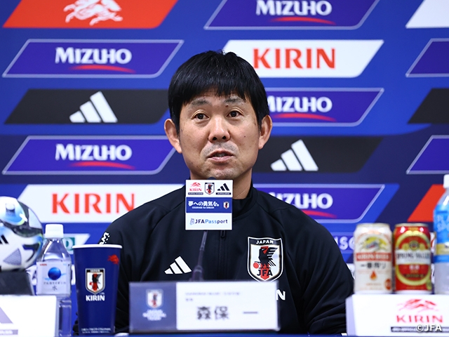 모리야스 하지메 일본 축구 대표팀 감독. /사진=일본축구협회 공식 홈페이지