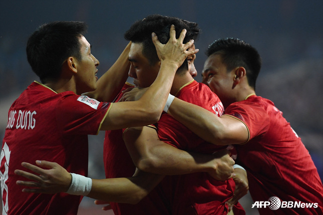 베트남 축구 대표팀. /AFPBBNews=뉴스1