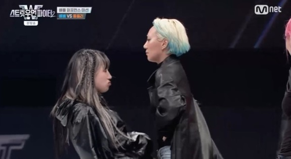 /사진='스트릿 우먼 파이터2' 화면 캡처