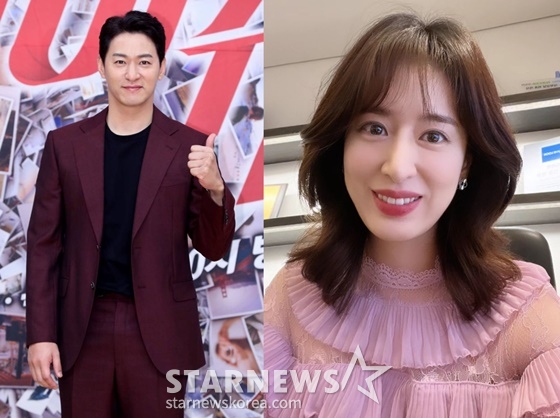 주진모(왼쪽), 민혜연/사진=스타뉴스, 민혜연