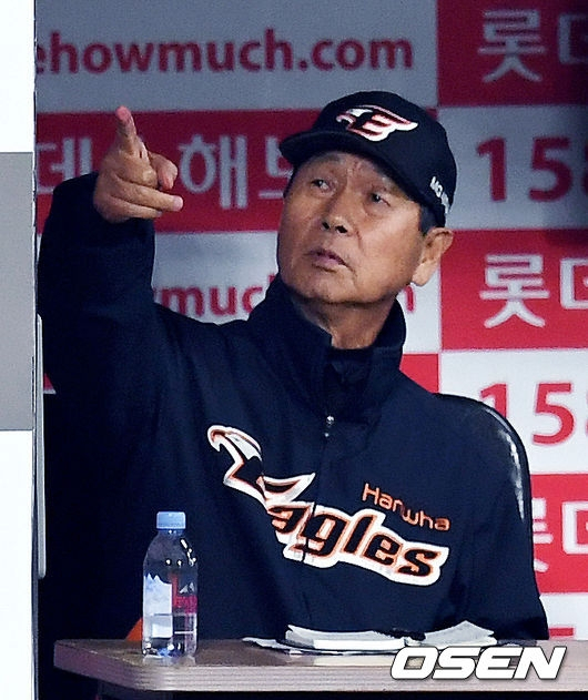 김성근 전 한화 감독.