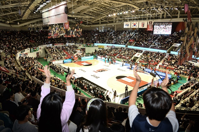 안양 실내체육관. /사진=KBL 제공