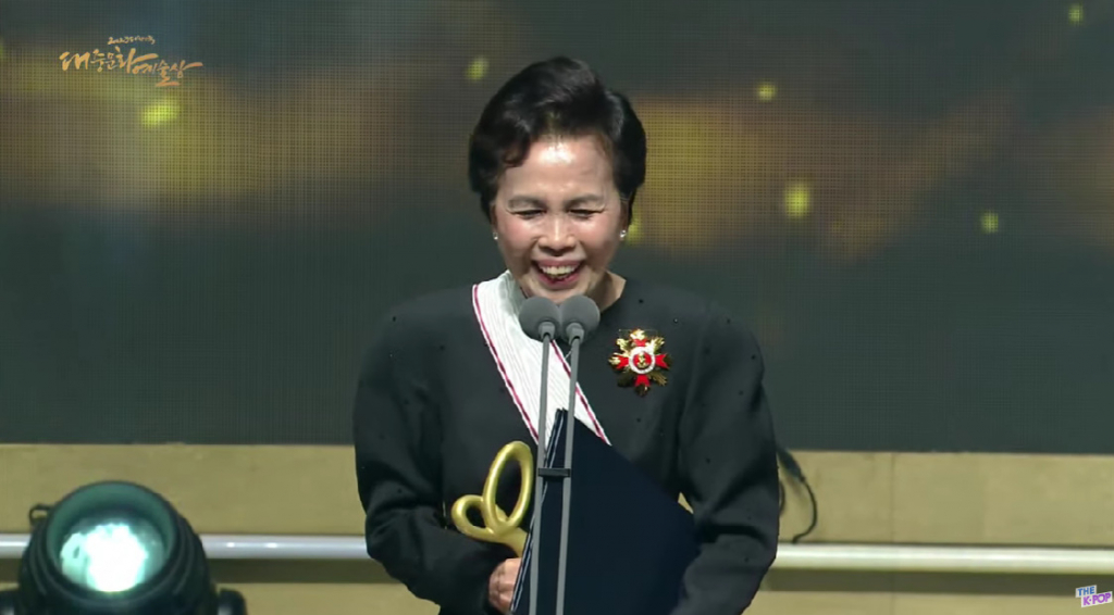 가수 이미자 /사진=2023 대중문화예술상