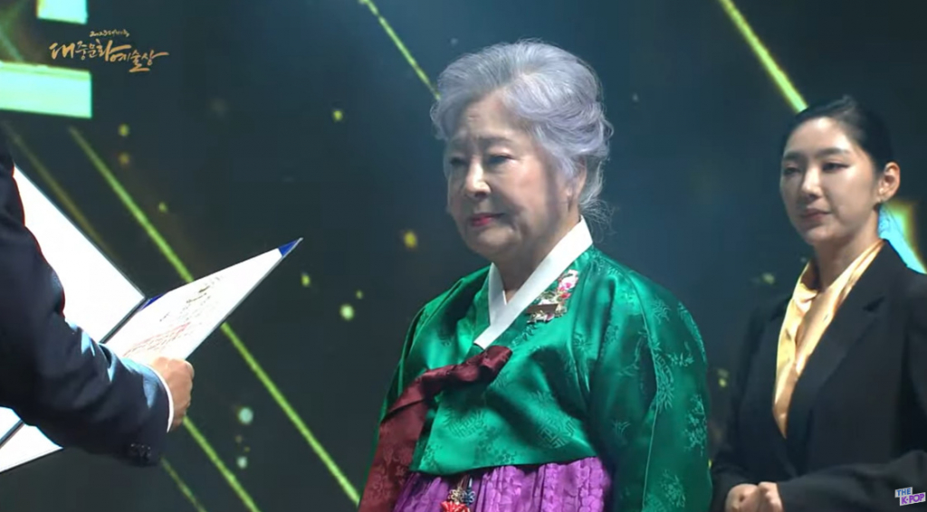 배우 정혜선 /사진=2023 대중문화예술상