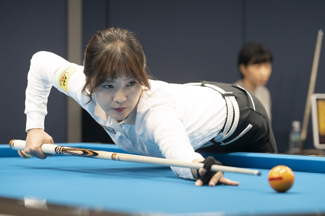 김상아. /사진=PBA 투어