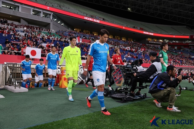 일본 우라와 레즈 원정을 떠난 포항스틸러스 선수단. /사진=한국프로축구연맹 제공