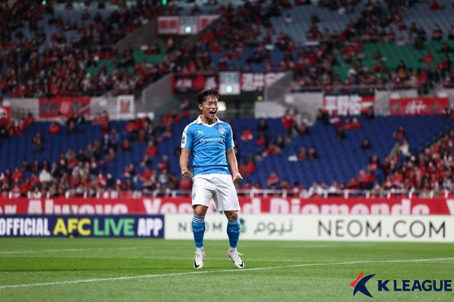 쐐기골 주인공 고영준. /사진=한국프로축구연맹 제공