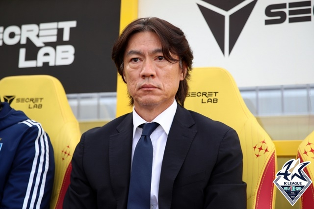 홍명보 울산현대 감독. /사진=한국프로축구연맹 제공