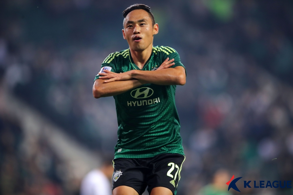 전북현대 공격수 문선민. /사진=한국프로축구연맹 제공