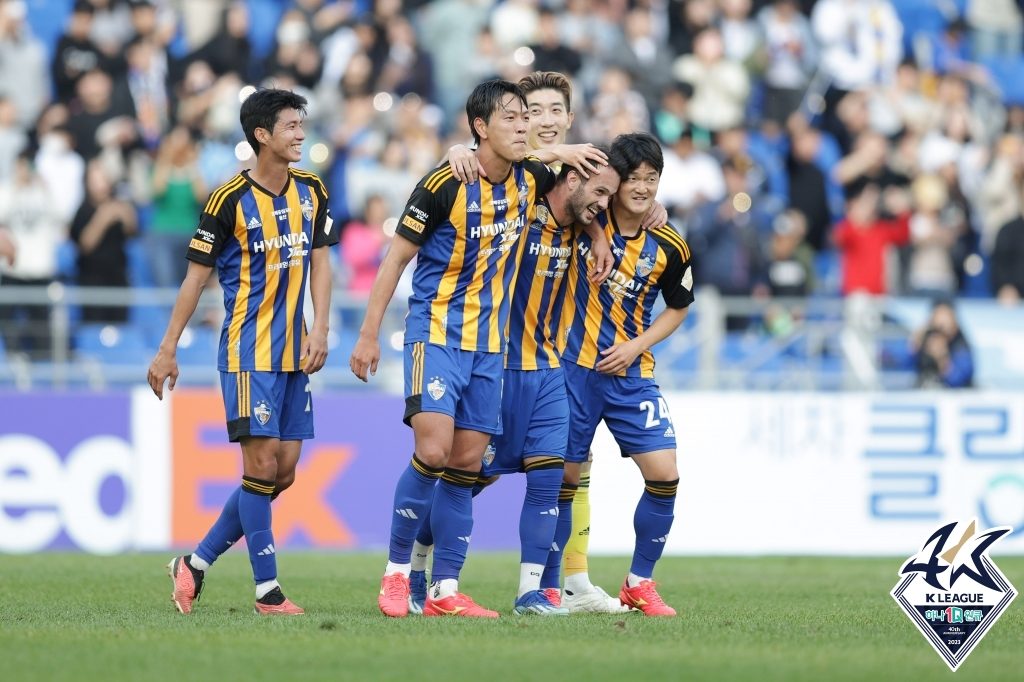 울산 현대 선수들. /사진=한국프로축구연맹