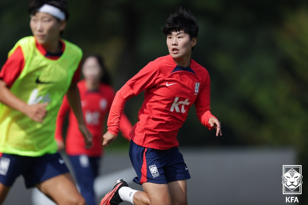 지소연. /사진=대한축구협회