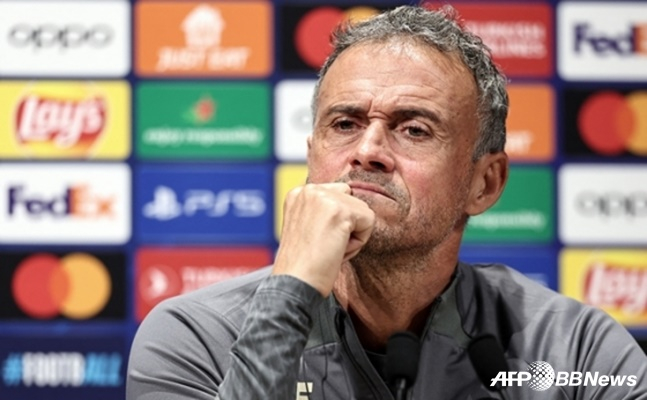 루이스 엔리케 PSG 감독. /AFPBBNews=뉴스1