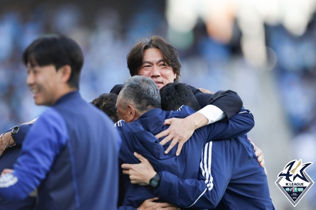 홍명보 울산현대 감독. /사진=한국프로축구연맹 제공