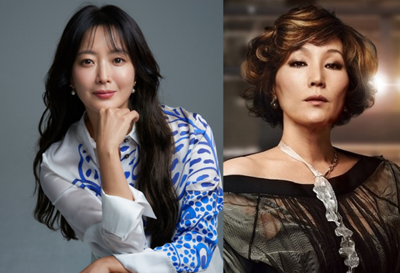 배우 김희선(사진 왼쪽), 이혜영./사진제공=힌지엔터테인먼트(사진 왼쪽), 블루드래곤엔터테인먼트