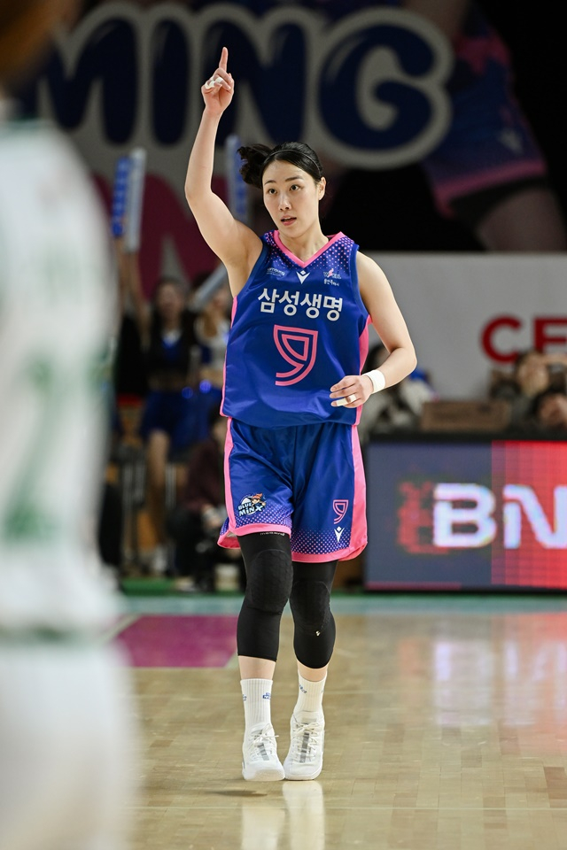 용인 삼성생명 박혜미. /사진=WKBL 제공