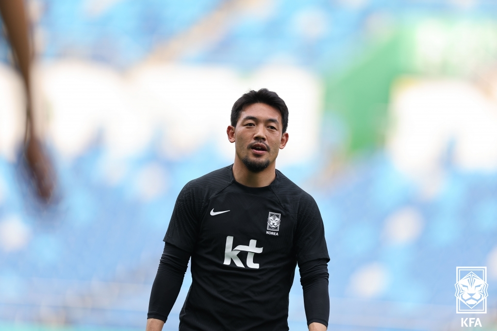 한국 축구대표팀 수비수 이기제. /사진=대한축구협회