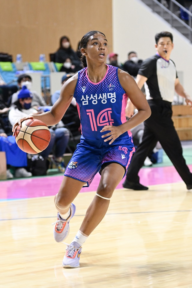 키아나 스미스. /사진=WKBL 제공
