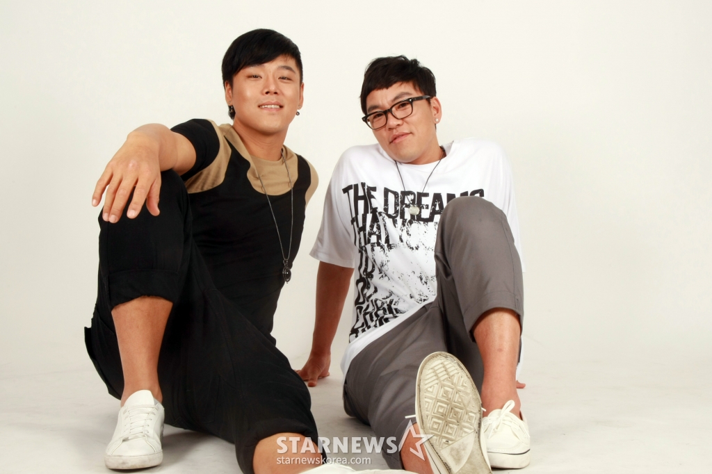 원투 송호범(왼쪽)과 오창훈 /사진=스타뉴스