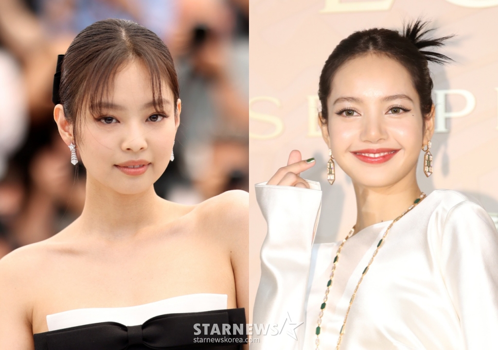 블랙핑크 제니, 리사 /사진=스타뉴스