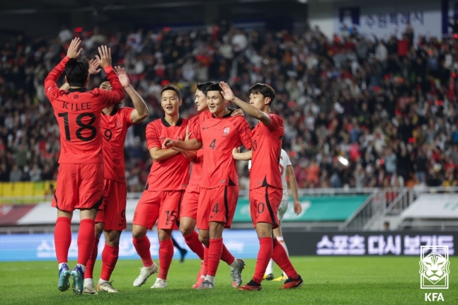 클린스만호 선수들. /사진=대한축구협회