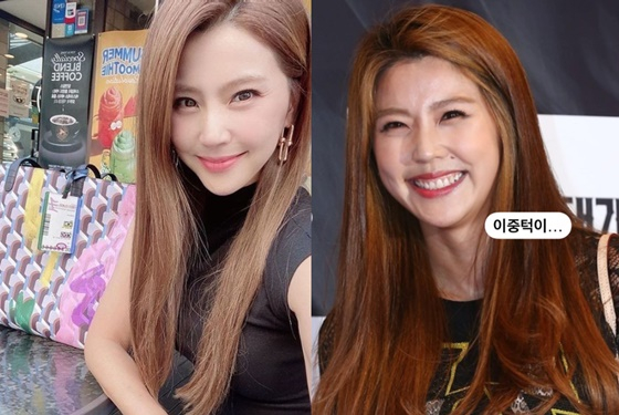 이윤미 현재 모습과 과거 모습/사진=이윤미