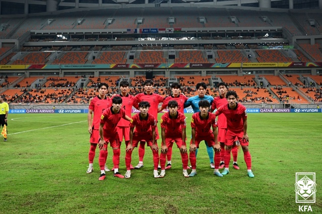 한국 축구대표팀. /사진=대한축구협회 제공
