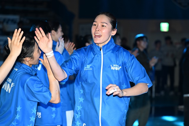 최이샘(오른쪽). /사진=WKBL 제공
