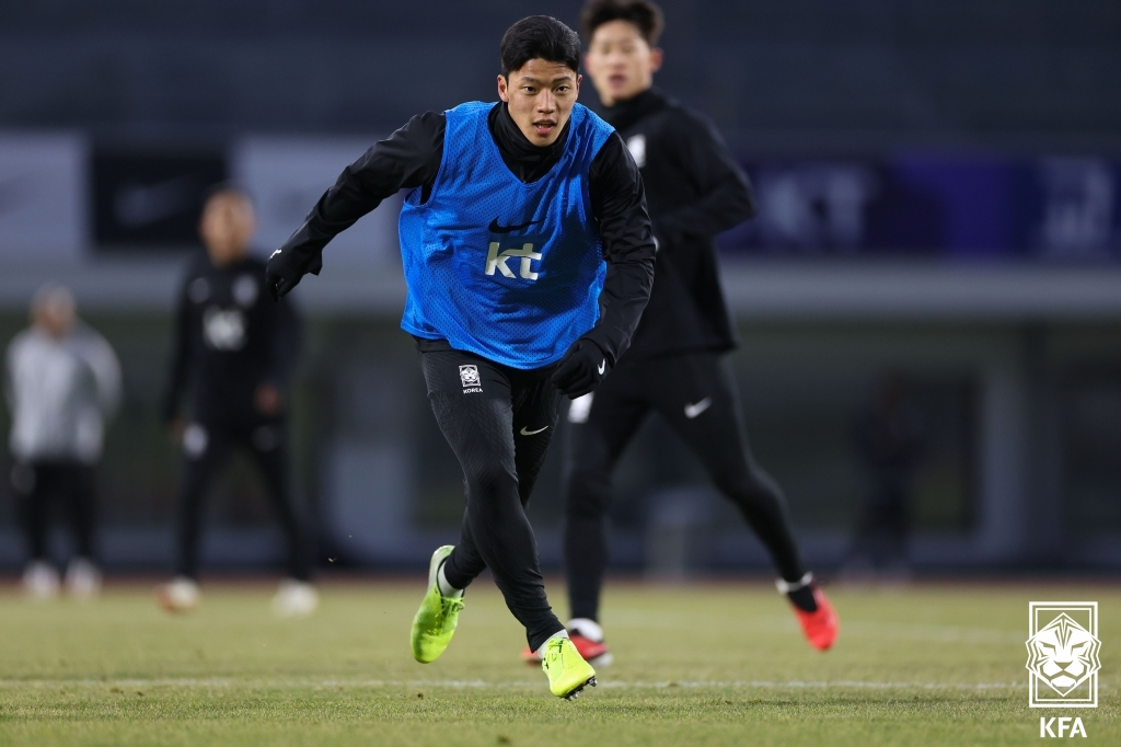 황희찬. /사진=대한축구협회
