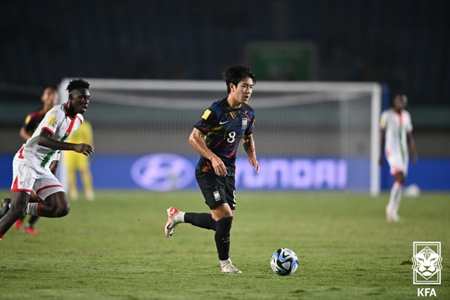 한국-부르키나파소 경기. /사진=대한축구협회 제공
