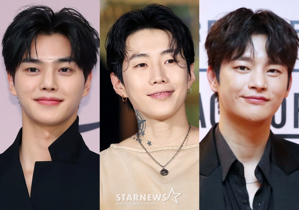 송강, 박재범, 서인국 /사진=스타뉴스
